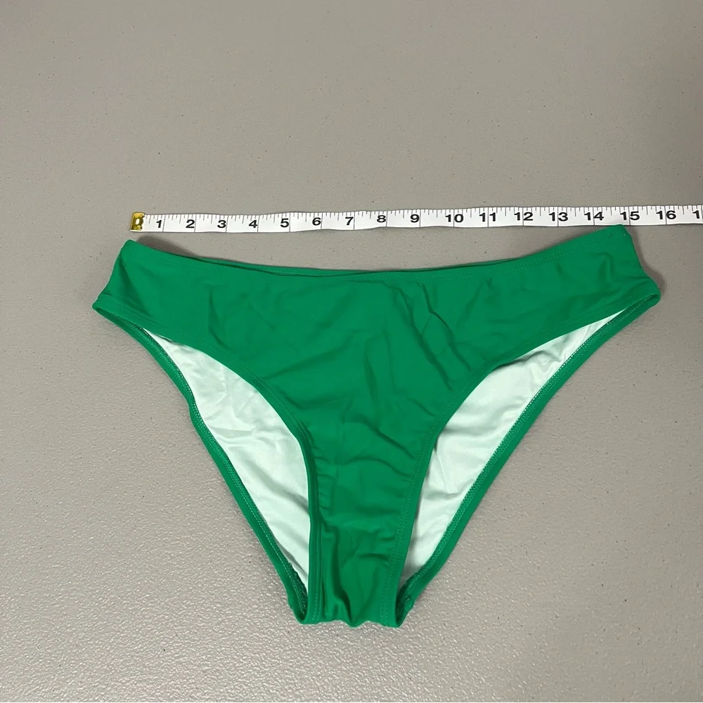 Cupshe Lime Green Bikini Bottoms NWT Size Medium